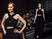Thời trang - Vóc dáng một con, HH Diễm Hương vẫn tự tin catwalk