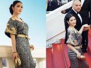 Thời trang - Lý Nhã Kỳ được bảo vệ cẩn mật tại Cannes