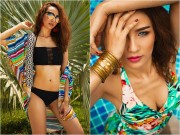 Thời trang - HH Ngọc Diễm gợi ý cách chọn bikini sexy với da nâu