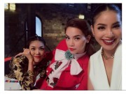 Làng sao - Hà Hồ, Phạm Hương vui vẻ bên nhau mặc scandal bủa vây