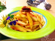 Bếp Eva - Gỏi cùi dưa hấu xoài xanh siêu hấp dẫn