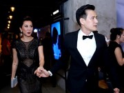 Làng sao - MC Kỳ Duyên được bạn trai kém tuổi "tháp tùng" ra mắt phim