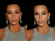 Đẹp - Kim siêu vòng ba mặt cứng như tượng sáp vì lỗi makeup