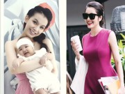 Làm mẹ - Cuộc sống 'bỉm sữa' đáng mơ ước của 3 sao Việt sớm rời showbiz