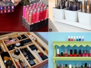 Làm đẹp - Xếp đồ trang điểm bằng dụng cụ nhà bếp cho nàng hậu đậu