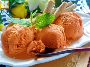 Bếp Eva - Cách làm kem trà Thái mát lạnh cực dễ