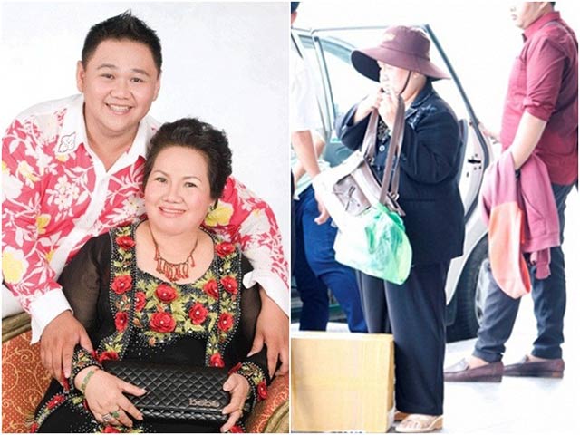 Mẹ Minh Béo lặng lẽ sang Mỹ thăm con trai