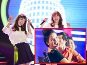 Làng sao - Hoài Linh, Mỹ Linh cười nắc nẻ trước Hari Won "phiên bản lỗi"