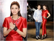 Làng sao - Trương Quỳnh Anh đỏ rực, thân thiết bên Thúy Vinh "chuẩn men"