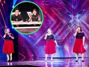 Làng sao - 3 cô gái "mũm mĩm" khiến giám khảo X-Factor loại nhóm trai đẹp