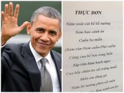 Bếp Eva - Thực đơn đậm chất Việt của Tổng thống Obama tại Việt Nam
