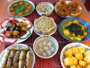 Món ngon nhà mình - Mâm cơm chay hấp dẫn gia đình bạn - MN14132
