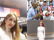 Làng sao - Khánh Thi phát khóc vì sung sướng khi được ông Obama bắt tay