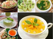 Bếp Eva - Trổ tài vào bếp làm những món ăn giải nhiệt mùa hè