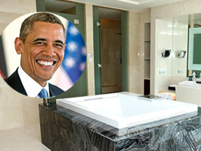 Video: Cận cảnh phòng tắm 4 tỷ Tổng thống Obama ở tại Hà Nội