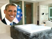 Clip Eva - Video: Cận cảnh phòng tắm 4 tỷ Tổng thống Obama ở tại Hà Nội