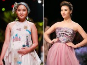 Bà bầu - 3 mỹ nhân Việt tự tin khoe bụng bầu trên sàn catwalk