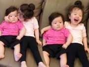 Làng sao - "Phát sốt” trước loạt ảnh 2 con Elly Trần âu yếm nhau