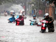 Tin tức - Chiều tối nay, Hà Nội có thể ngập nặng do mưa dông