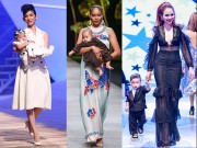 Thời trang - Sao Việt rộ mốt mang con lên sàn diễn thời trang