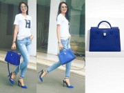 Thời trang - Fan choáng váng vì Phạm Hương đi học vẫn xách túi 75 triệu