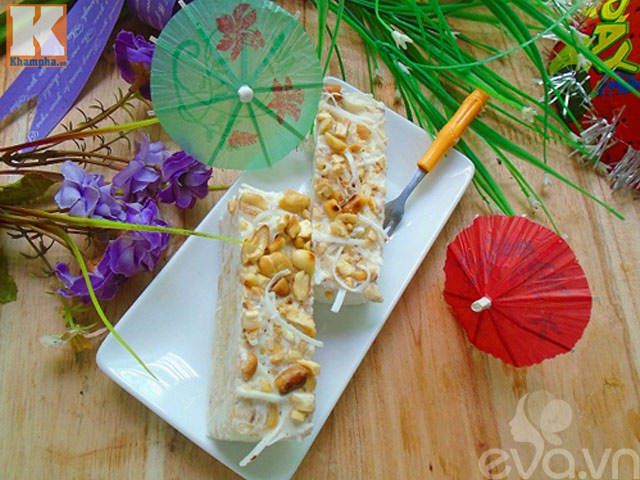 Kem chuối mát lạnh cho ngày hè