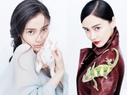 Làng sao - Angelababy mặt mộc đẹp hơn phấn son