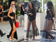 Thời trang - Cách mặc váy maxi chẳng giống ai của Rihanna