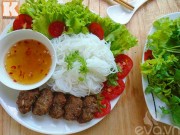 Bếp Eva - Bún chả bò nướng sả vừa ngon lại dễ làm