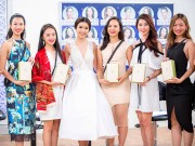 Thời trang - Thúy Vân huấn luyện thí sinh Hoa khôi Áo dài ứng xử trước chung kết