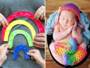 Bà bầu - Chuyện xúc động đằng sau những bức ảnh “em bé cầu vồng”