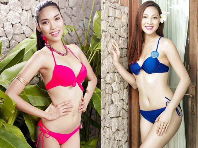 Nhan sắc một 9 một 10 của hai Hoa khôi Áo dài Việt Nam