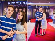 Làng sao - Vợ chồng Tú Vi – Văn Anh quấn quýt không rời trong sự kiện