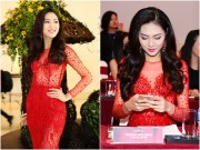 Làng sao - Hoa khôi Diệu Ngọc bỡ ngỡ đi sự kiện sau khi đăng quang