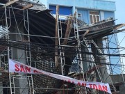 Tin tức - Sập giàn giáo ở Vũng Tàu: 2 người mắc kẹt đã tử vong