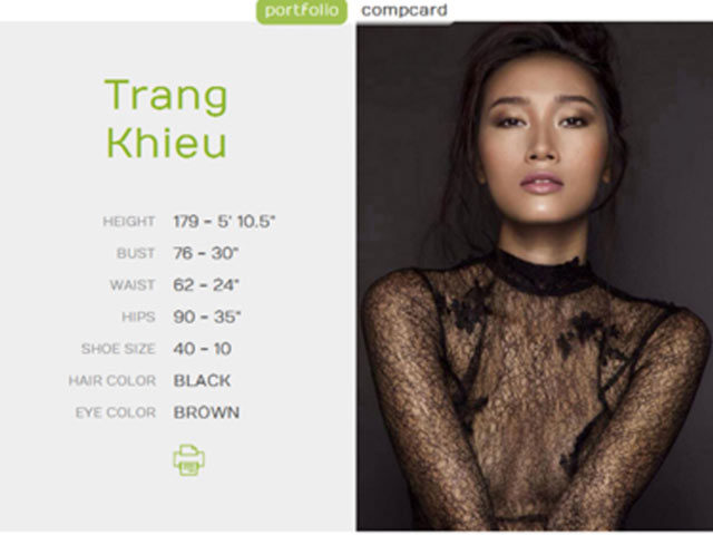 Trang Khiếu gia nhập công ty quản lý thiên thần Victoria's Secret