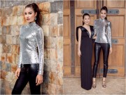 Làng sao - Phạm Hương đẹp "quyền lực" bên Hoa hậu Thu Hoài