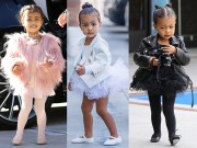 Thời trang - Thời trang sành điệu của con gái Kim Kardashian