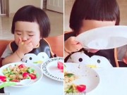 Làm mẹ - Clip bé gái “thánh ăn” Trung Quốc khiến dân mạng tranh cãi