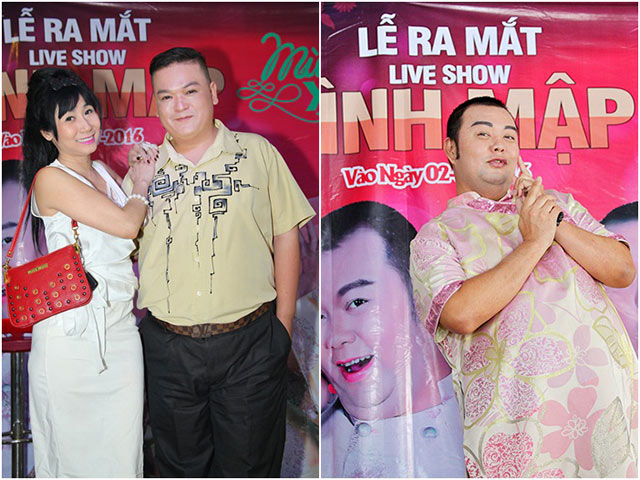 Phúc Béo, Uyên Thảo tham gia liveshow từ thiện của Bình Mập