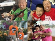 Làm mẹ - 30 áo đôi 'mọi bố có con trai đều muốn' của D.V Hải Anh và bé Híp