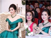 Làng sao - Giáng My buông lơi vai trần, nổi bật trên ghế giám khảo