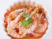 Bếp Eva - Tôm hấp tỏi ngon ơi là ngon