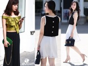 Thời trang - Mặc trời nắng nóng, chị em Hà Nội vẫn mặc đẹp "quên sầu"
