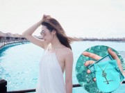 Thời trang - Á hậu Tú Anh khoe khéo trang sức đắt tiền bạn trai tặng