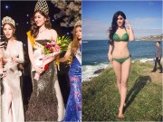 Làng sao - Huỳnh Tiên gây bất ngờ khi đăng quang Hoa hậu châu Á tại Úc