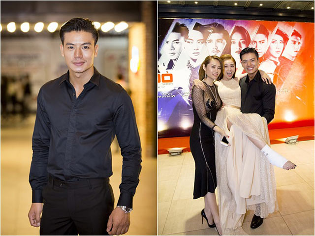 Hiếu Nguyễn điển trai, bế bổng Lan Ngọc giữa sự kiện