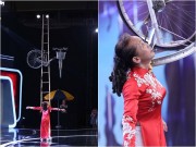 Làng sao - Người Bí Ẩn: Trấn Thành, Kim Tử Long thán phục người đàn bà dùng răng nhấc thang 60kg