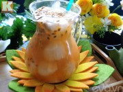 Bếp Eva - Trà chanh leo trái vải tươi ngon, mát lạnh