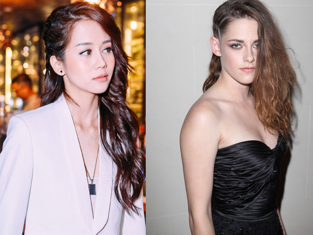 An Nguy cá tính khi chọn kiểu tóc giống Kristen Stewart